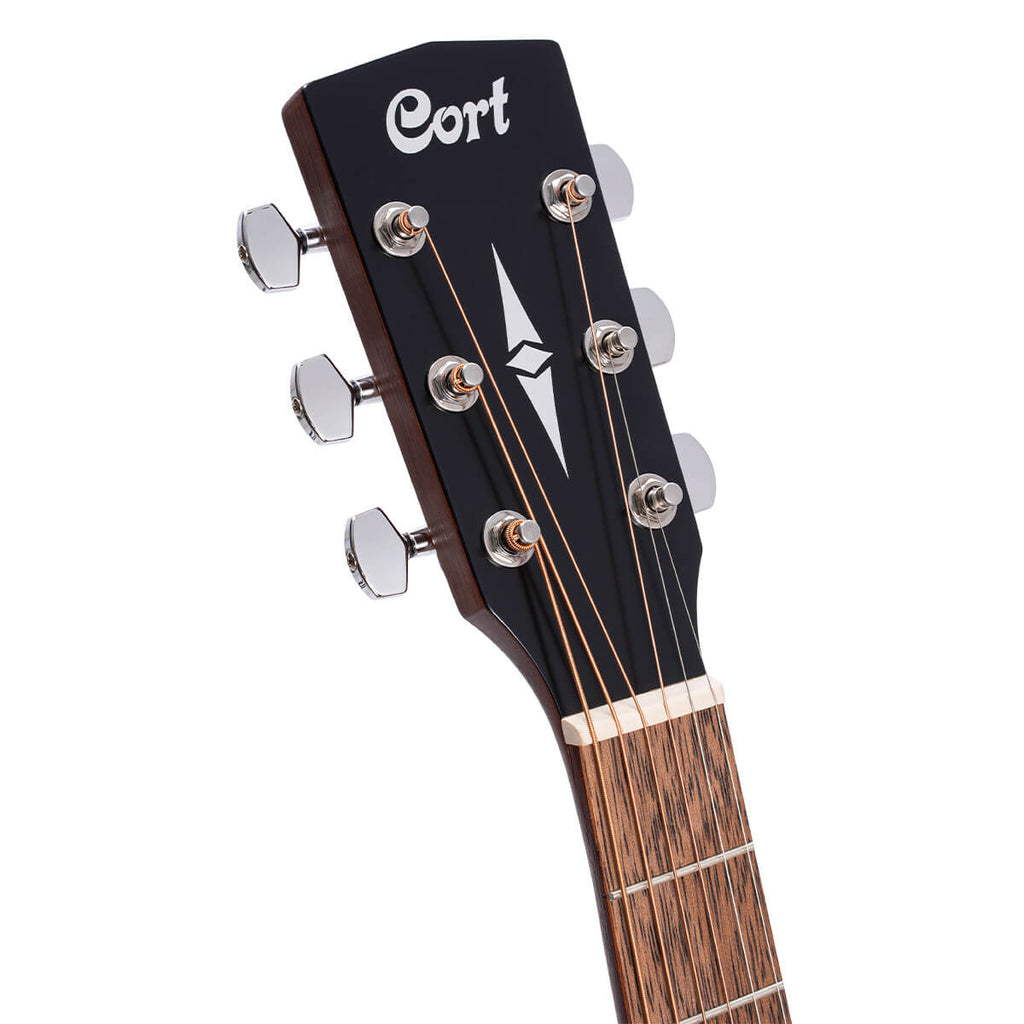 Cort AF510E Acoustic Guitar with Electronics - Open Pore - Semi Acoustic Guitar