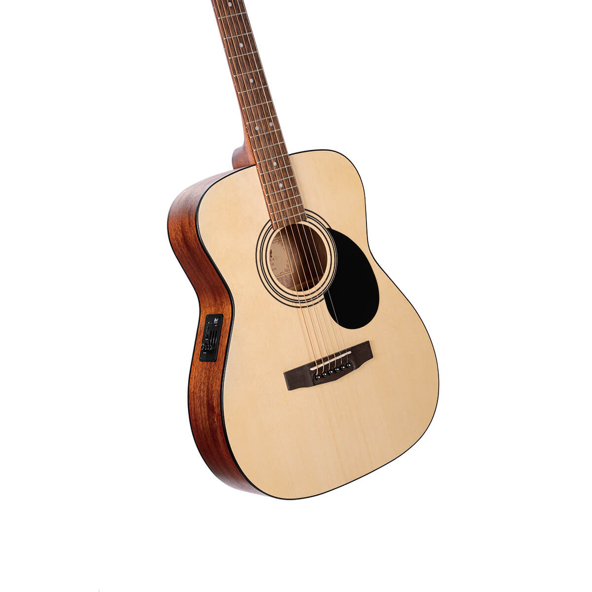 Cort AF510E Acoustic Guitar with Electronics - Open Pore - Semi Acoustic Guitar