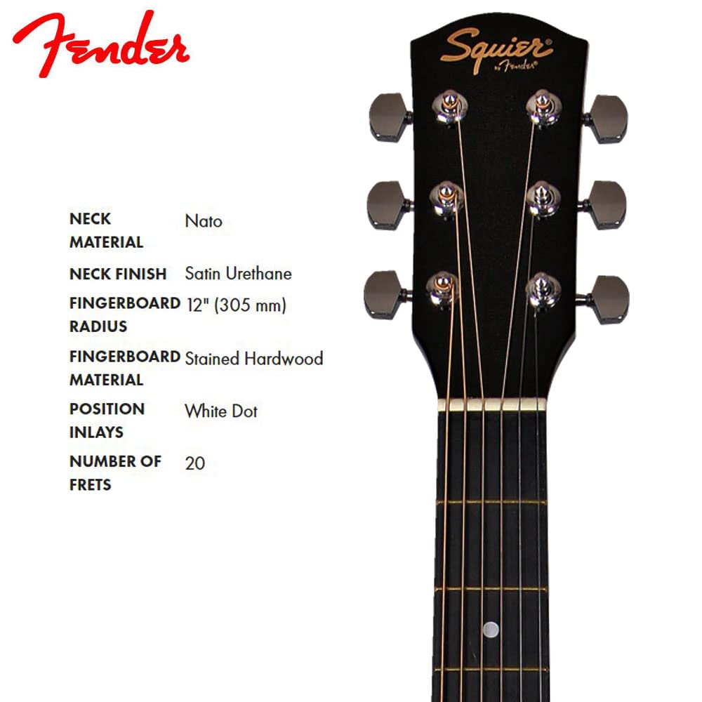 Fender Squier SA-105CE Electro-Acoustic Guitar
